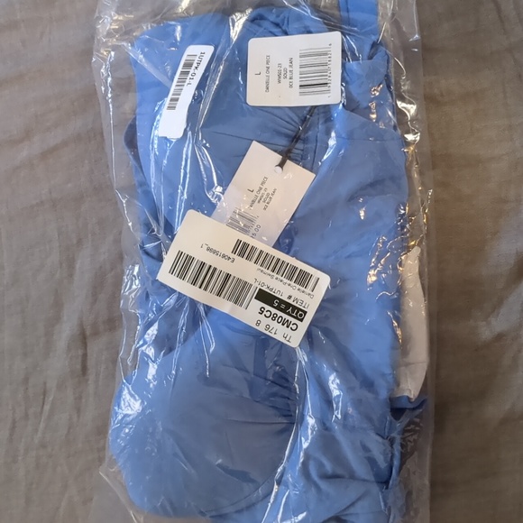 WeWoreWhat Danielle Belted One Piece Swimsuit Jean Blue - Picture 4 of 5